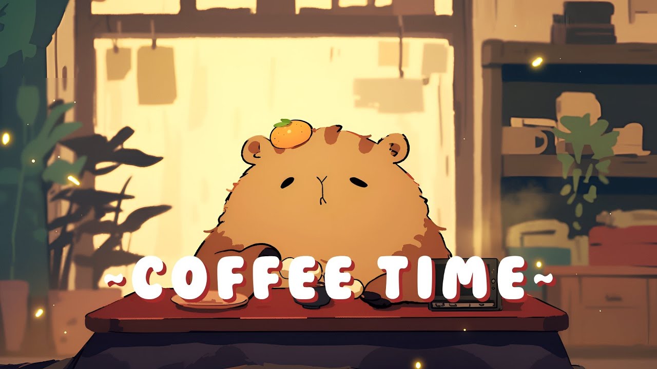 Capybara Beats Radio - Cozy Lofi Hip Hop Mix ~ Calm Energy ~ 🦫 🍵 ✨ | Study Aid