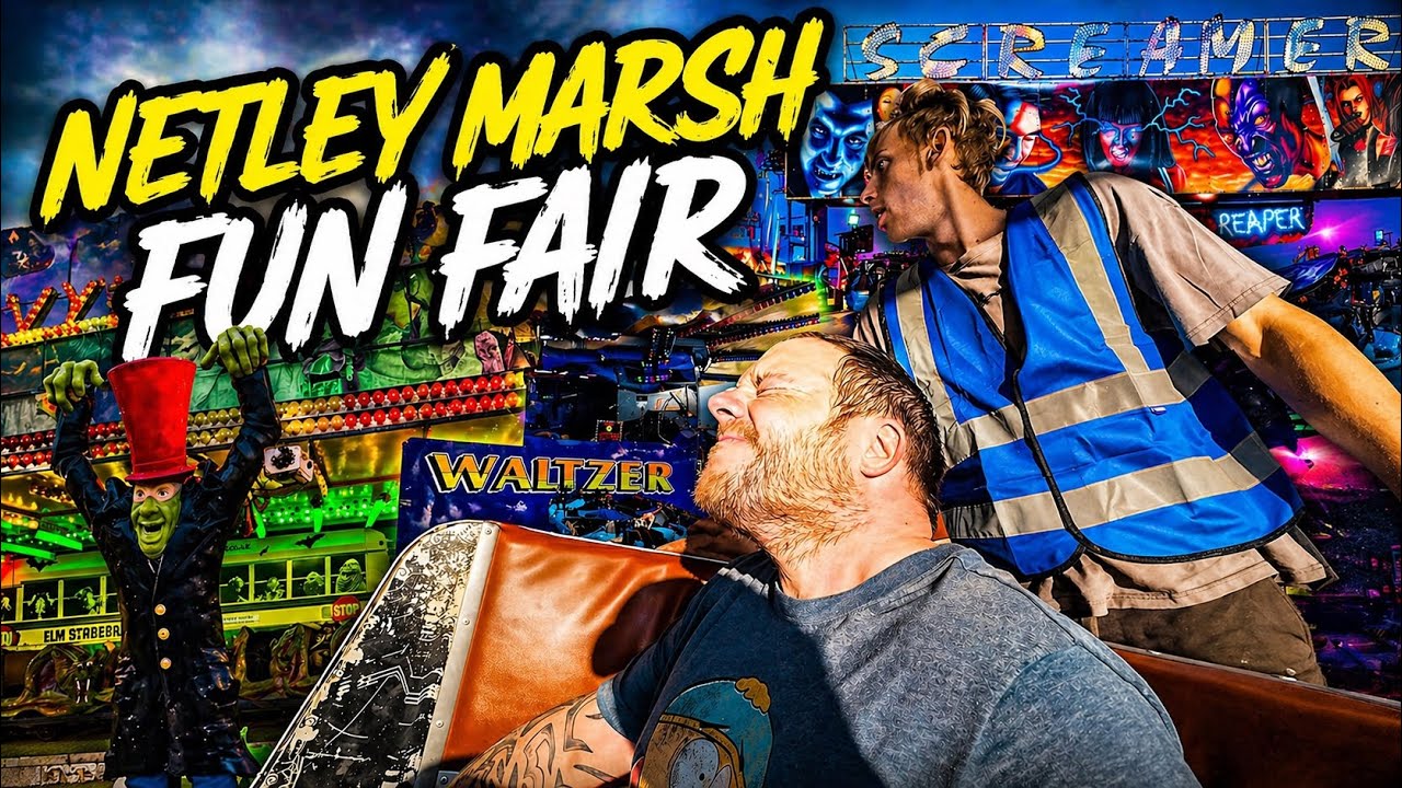 Netley Marsh Fun Fair Vlog | Old School Vibes & Returning Game Overs 😵 2025