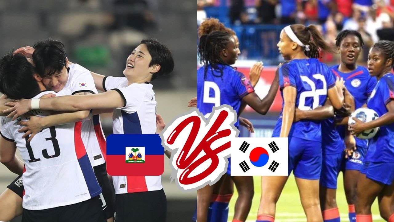 Corée du Sud vs Haiti FULL MATCH AMIKAL (Jou Nerilia te make sou on gwo pas de Corventina) Best Duo.