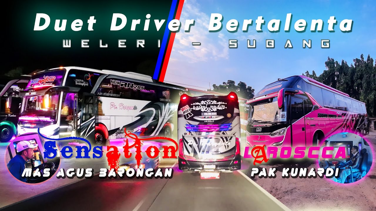 SENSATION BERTEMU LAWAN IMBANGNYA!!! Konvoi Duet Driver Bertalenta Sudiro Tungga Jaya & Haryanto