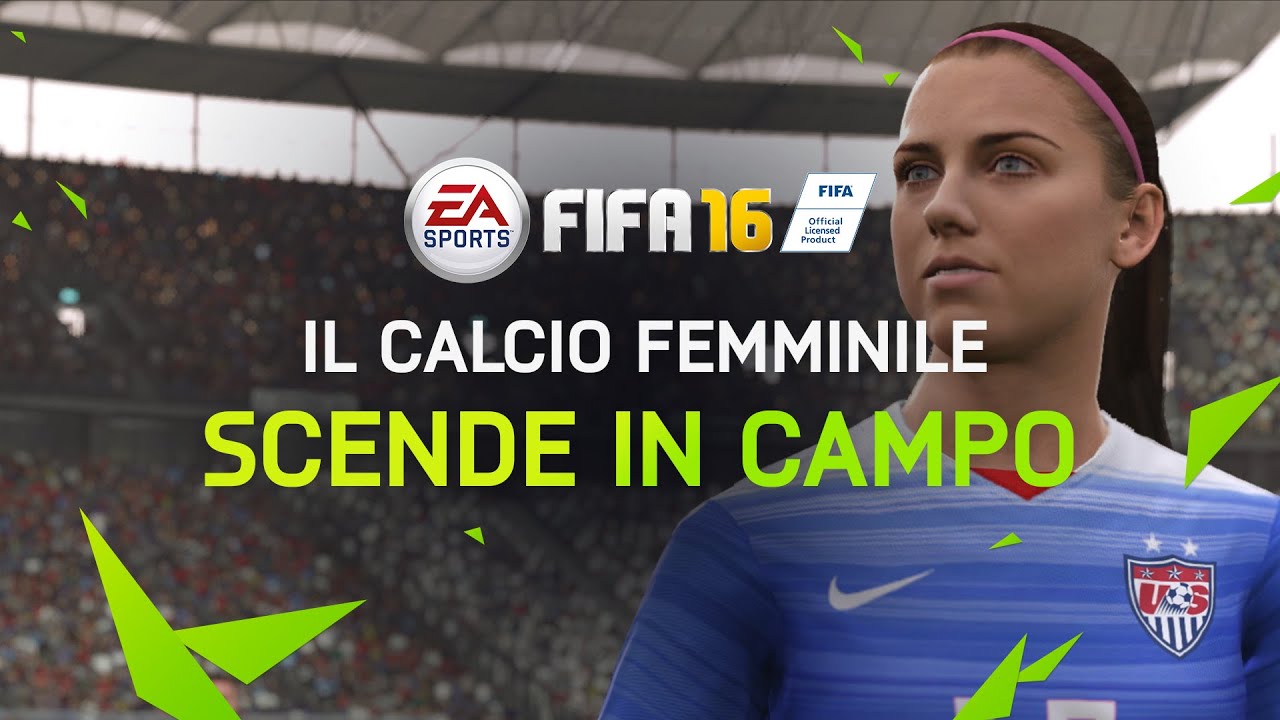 FIFA 16 Trailer - Il calcio femminile scende in campo