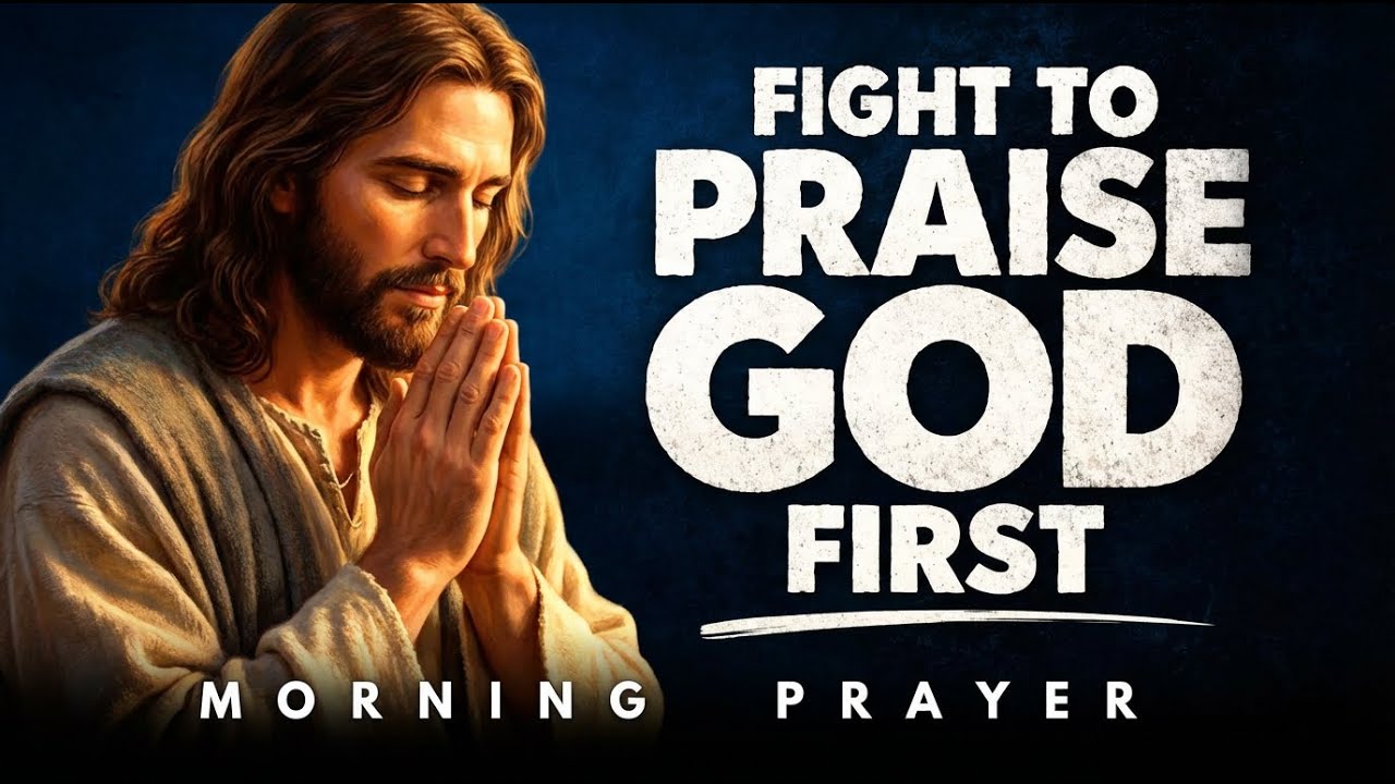 Every Morning, Fight to Praise God First | Morning Prayer