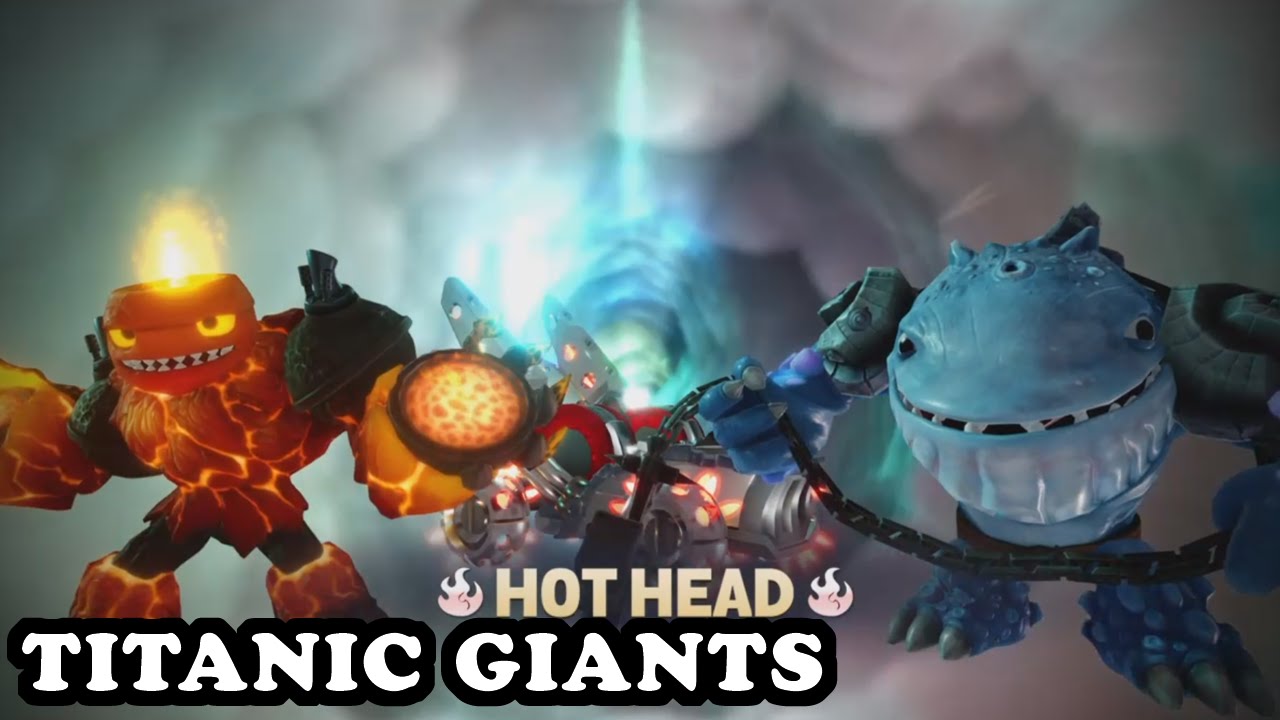 Skylanders Superchargers - All Giants in Monstrous Isles - TITANIC GIANTS