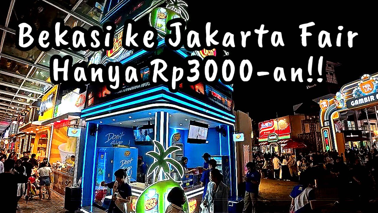Hanya Rp3000-an TANPA MACET!! Menuju Jakarta Fair 2025 dari Bekasi