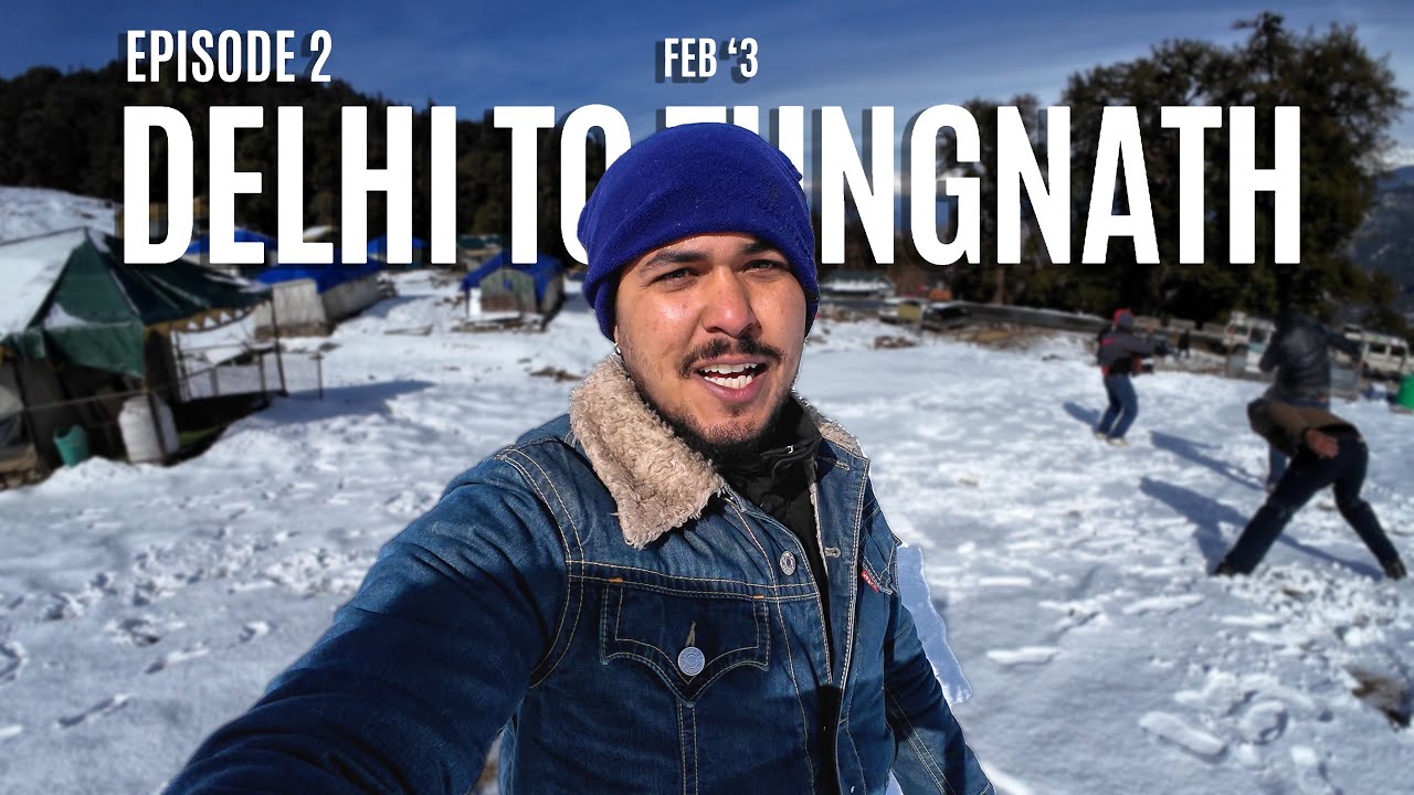 Snow Everywhere ❄️ | Crazy Snowball Fight in Tungnath | EP 2