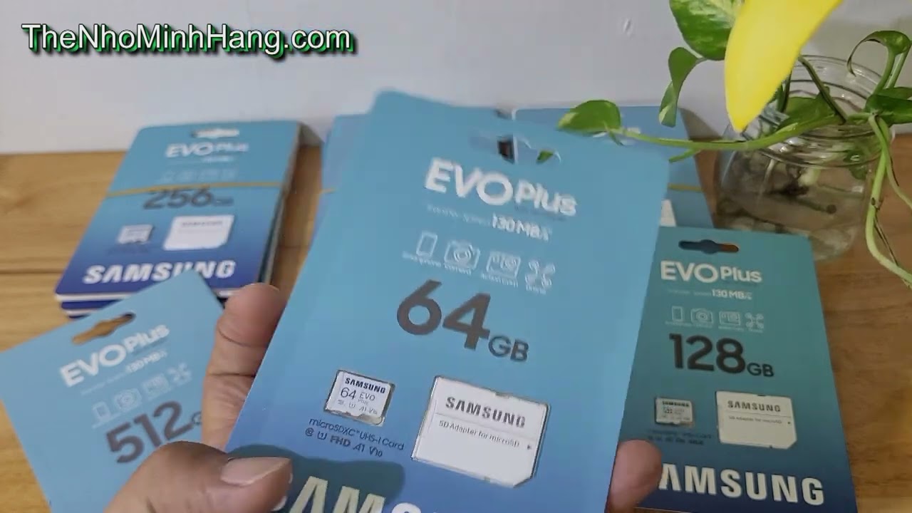 Micro SDXC 64GB Samsung Evo Plus A1 V10 130MB/s - Thẻ Nhớ Minh Hằng