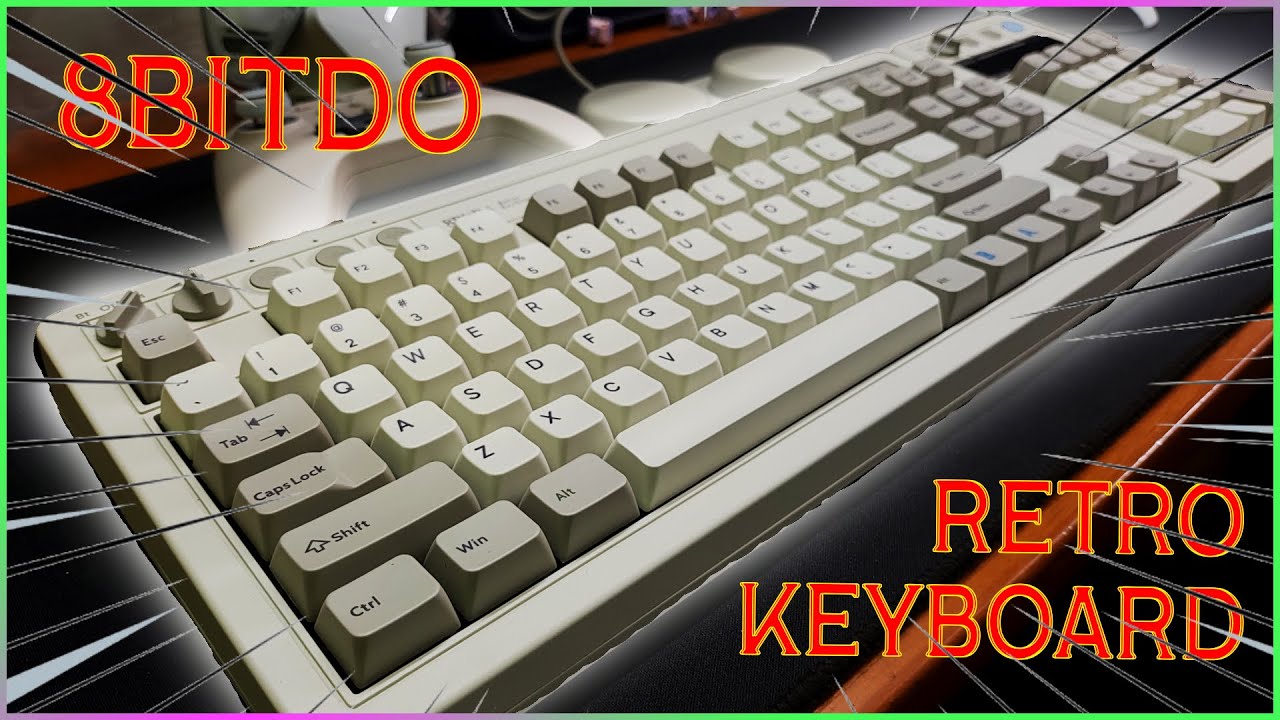 8bitdo Retro Mechanical Keyboard - A concise review by Fang - MODEL M
