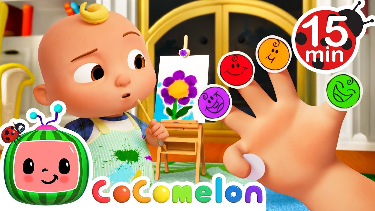 Finger Family 🎶 Counting Song | CoComelon 🍉 | Nursery Rhymes For Kids