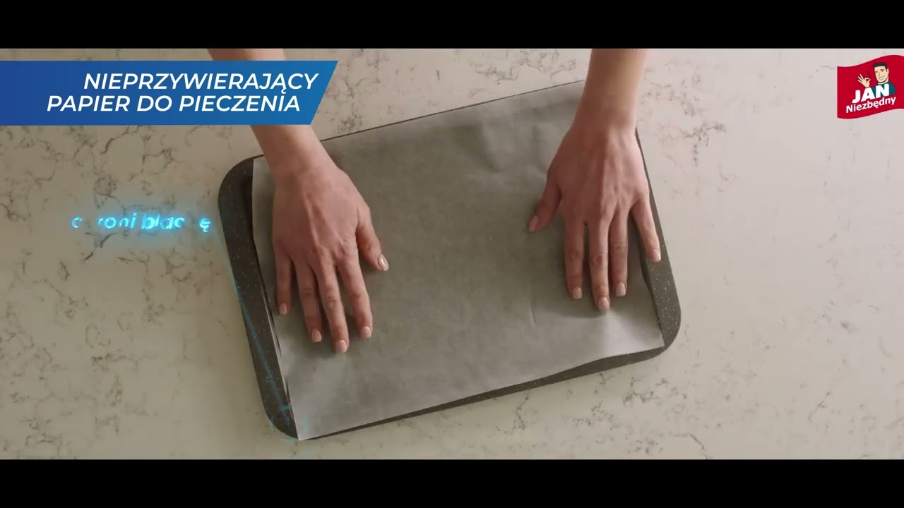 Mistrz gotowania - nieprzywierający papier do pieczenia Jana Niezbędnego!