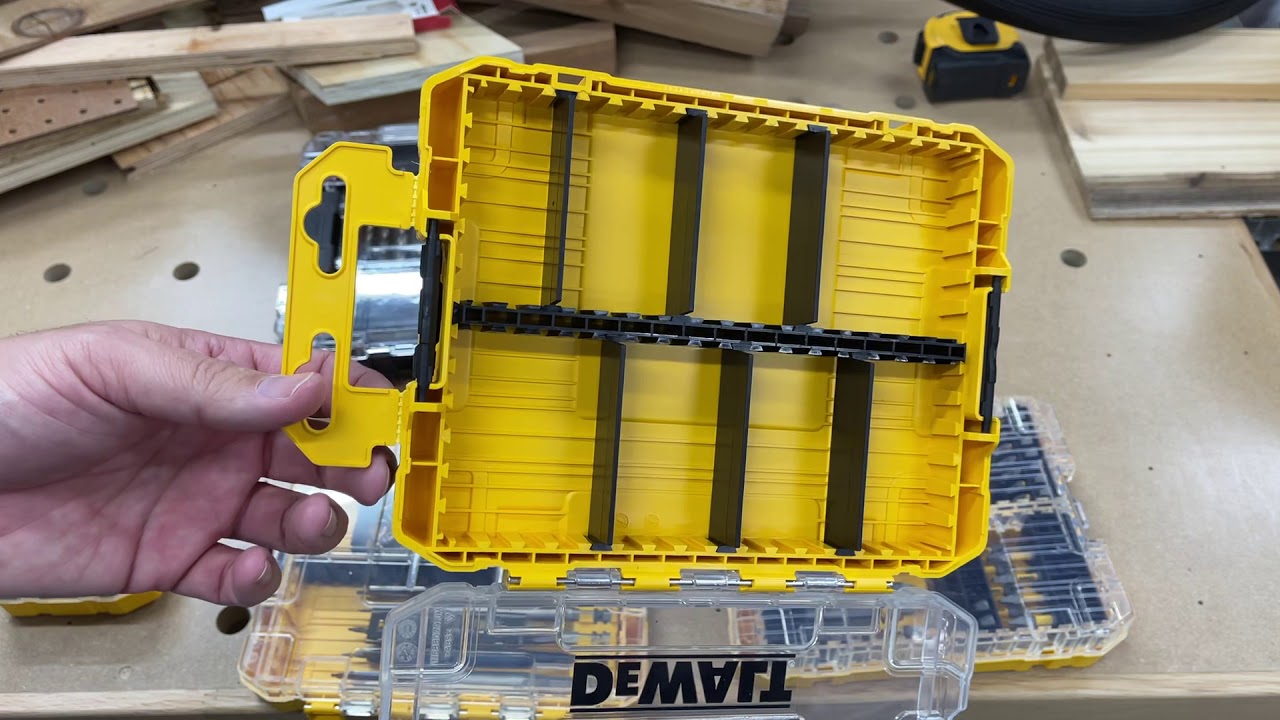 DWAN2190 Dewalt finally has a tough case not sold as a kit.  A great small parts case!!