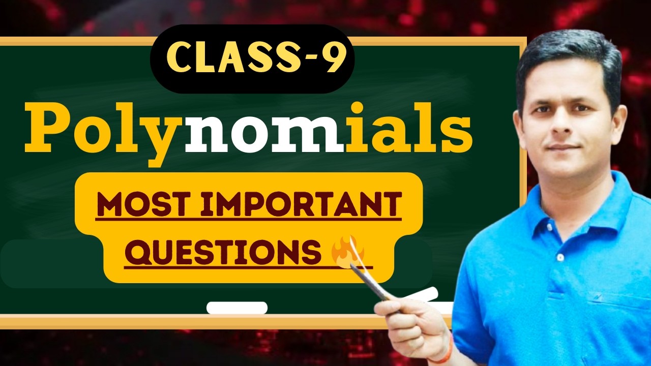 PolynomialsIclass 9Ifull revisionImost important question#exam