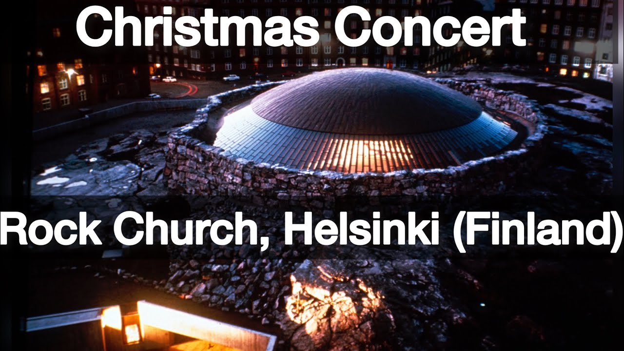 Christmas Concert @Temppeliaukio (Rock) Church | Helsinki, Finland #finland #helsinki #concert