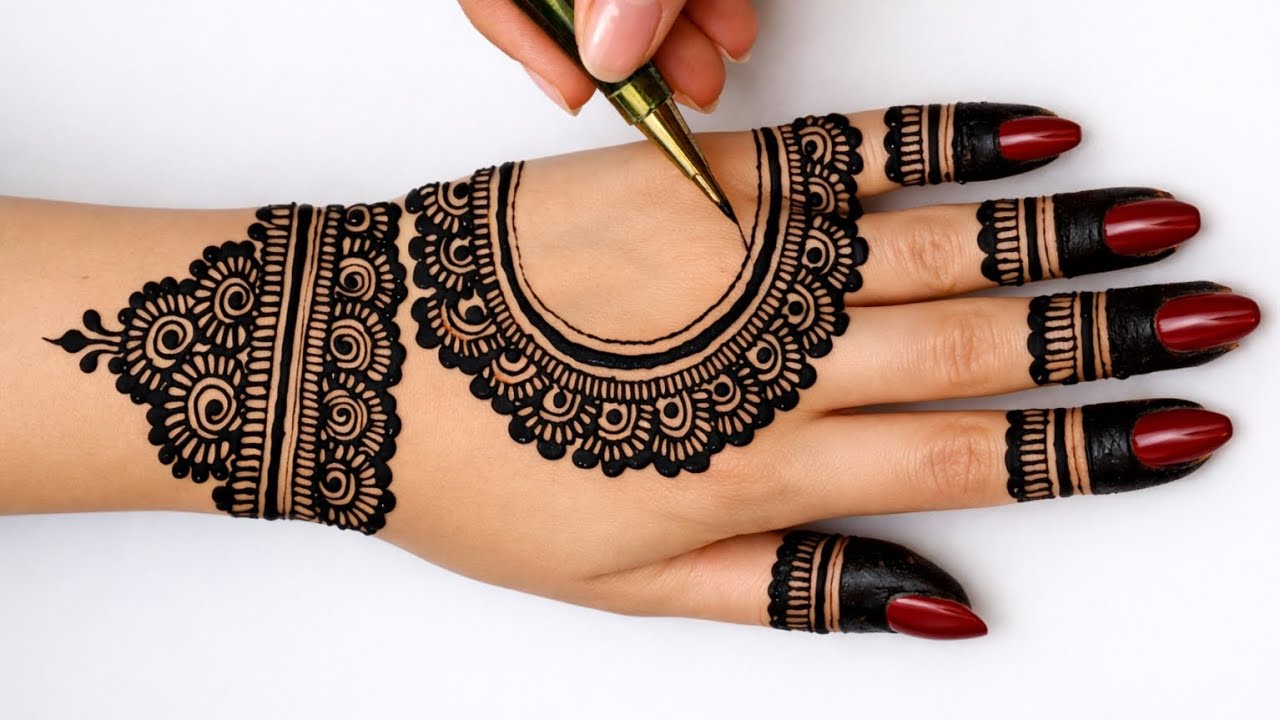 Easy Mehndi: Perfect for BeginnersMehndi for Beginners: Step-by-Step Guide to Flower Designs