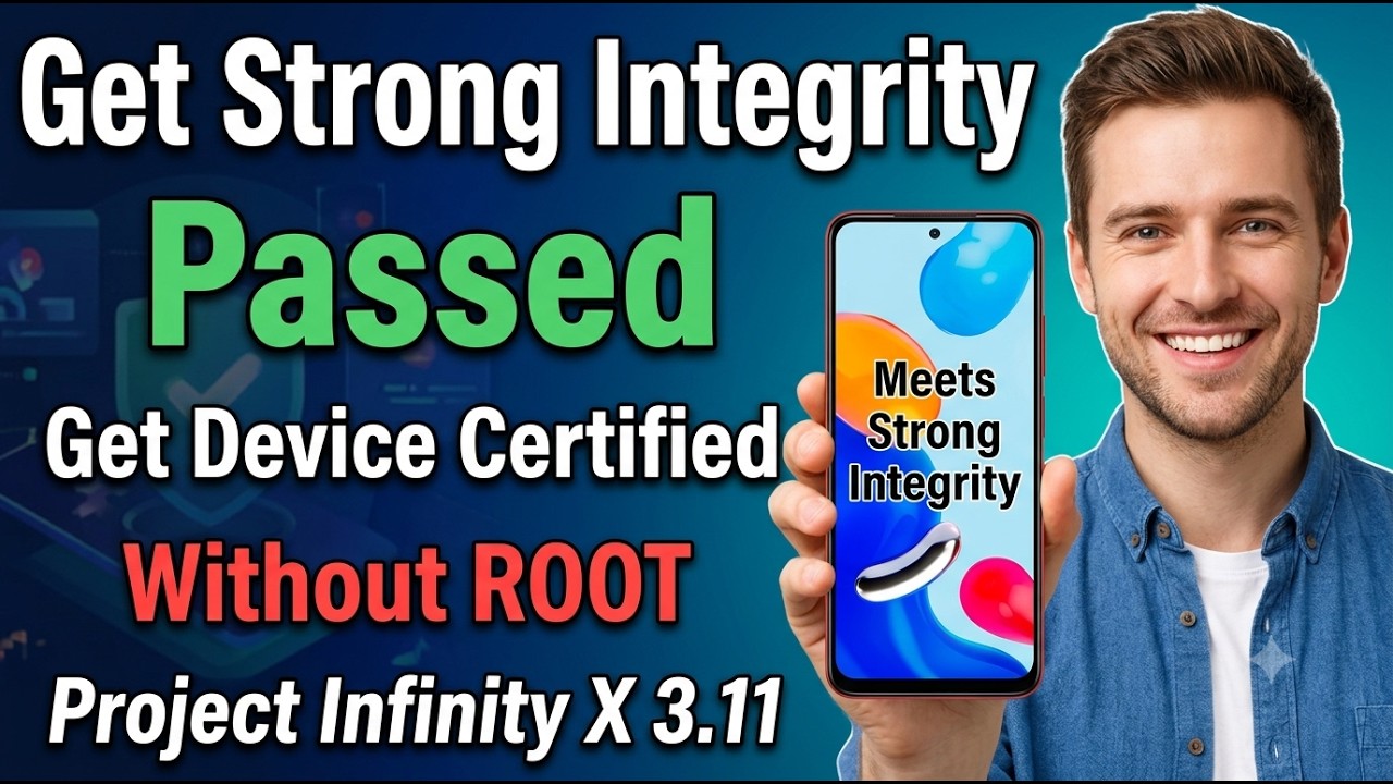 Get Strong Integrity ON Project Infinity X ROM 3.xx