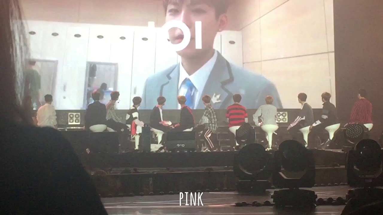 170916 WANNAONE 1st Meeting in BKK - Project