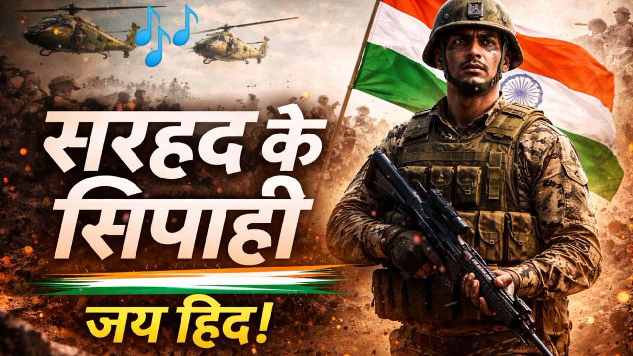 Sarhad Ke Sipahi | Powerful Army Song| Indian Army Tribute Song | RJ Inspire Hub