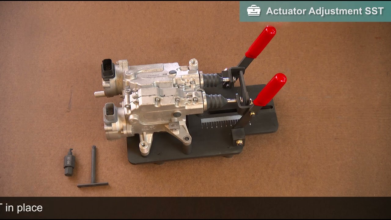 Kia Dual Clutch Transmission actuator adjustment SST