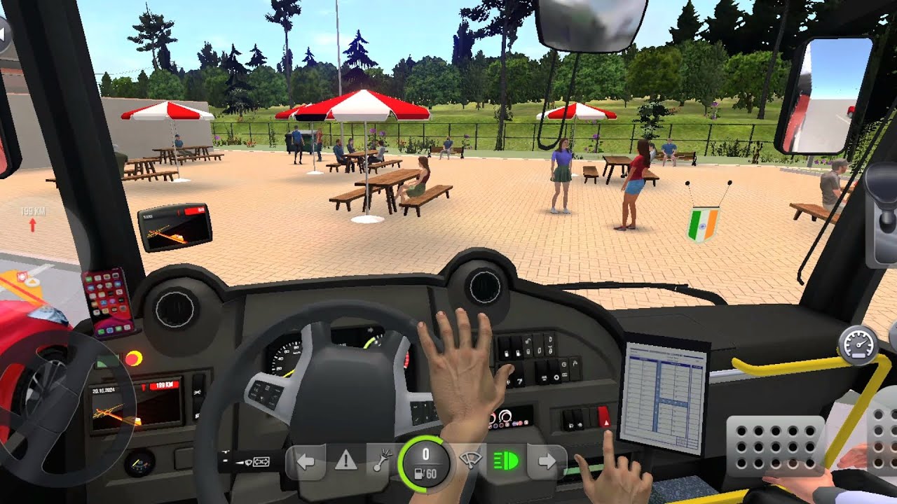 Bus Simulator : Ultimate | Beach ⛱️  🏖 | Tempo bus 🚌 | Zuuks | Mobile Gameplay | Drive with Devil 😈