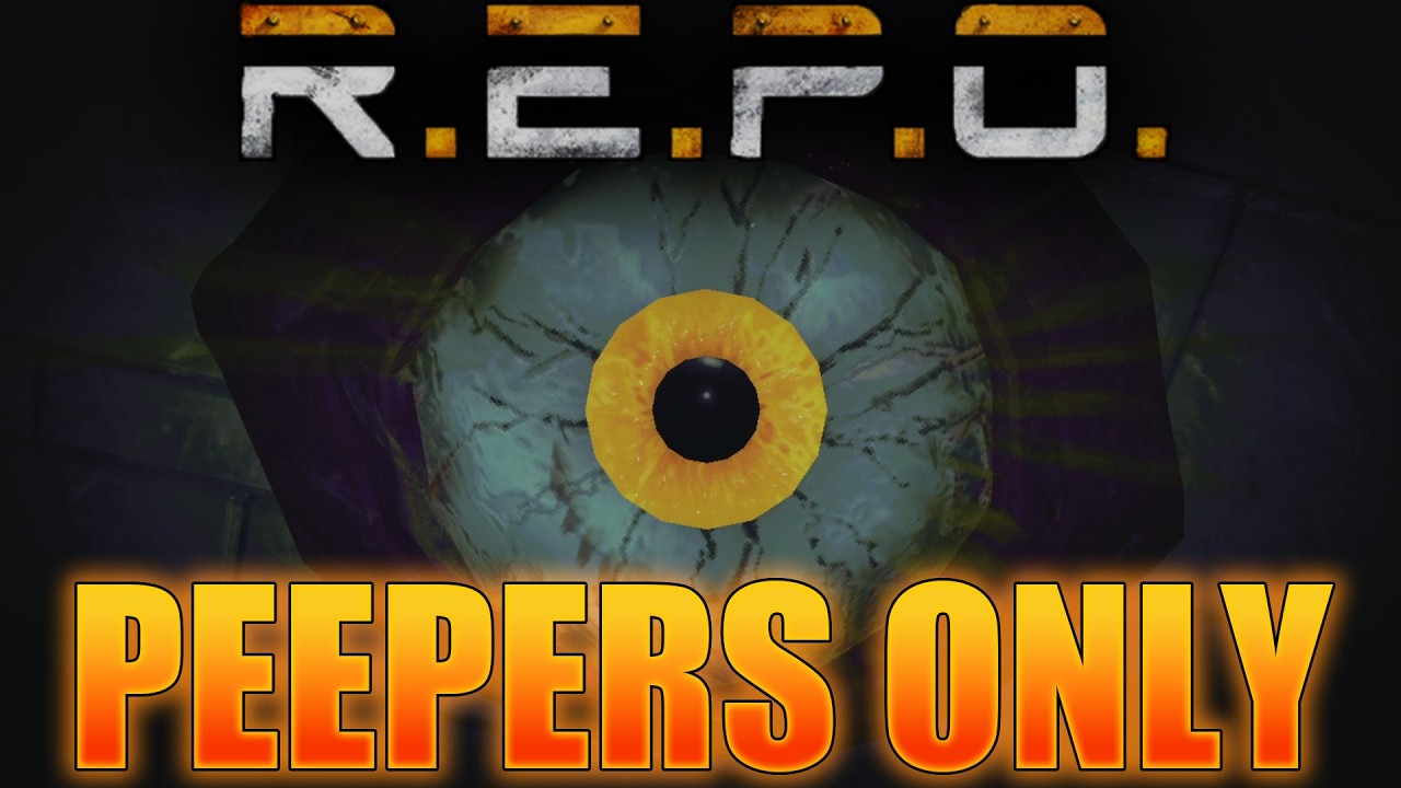 R.E.P.O Peepers ONLY Challenge - Lots of eyes on me...