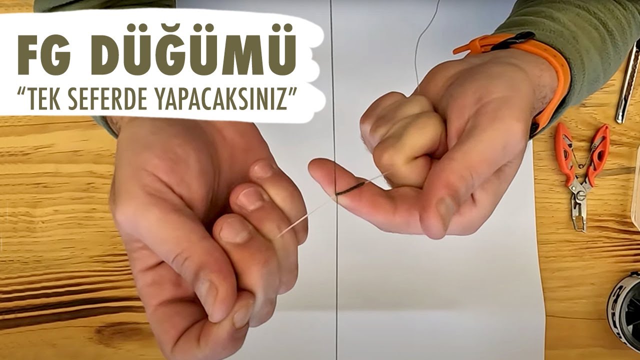 KOLAY LİDER DÜĞÜMÜ / FG DÜĞÜMÜ ( FG KNOT )