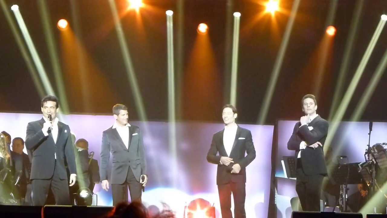 Il Divo 'My Way' with final banter by Urs, Pechanga, 5-19-13