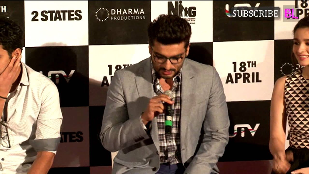 Alia Bhatt & Arjun Kapoor launch '2 States' trailer