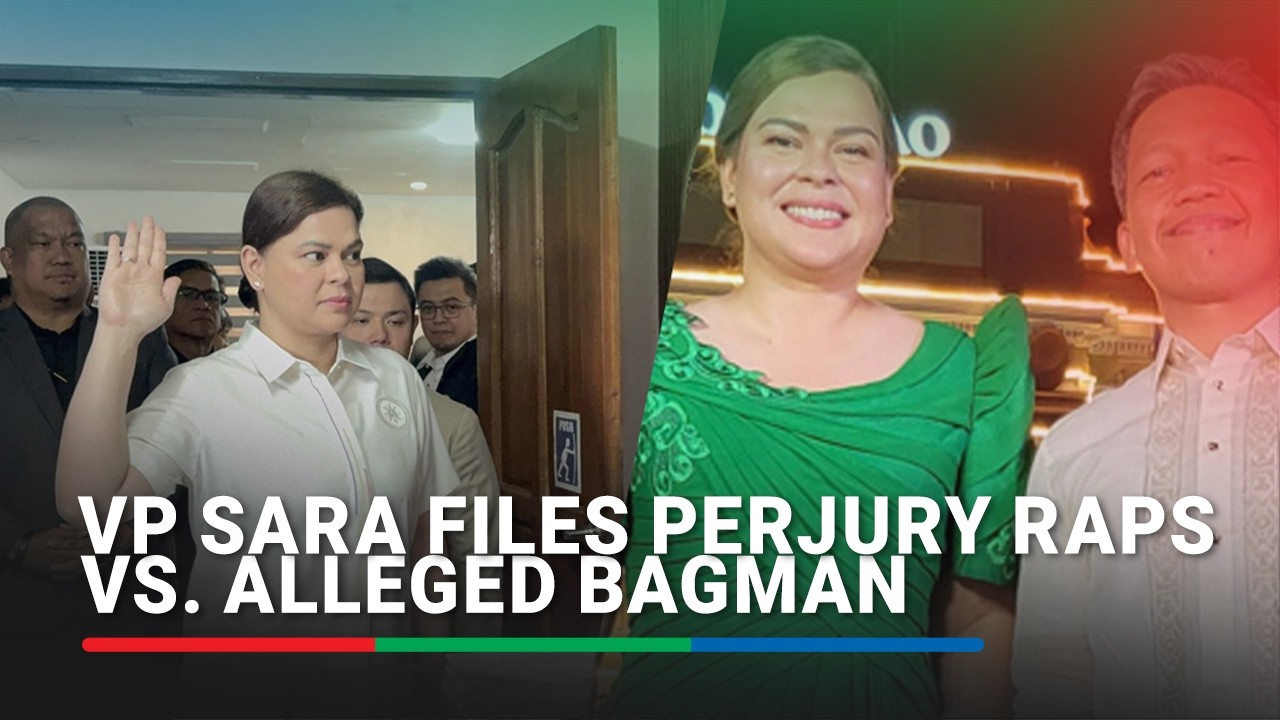Sara Duterte sinampahan ng perjury si Ramil Madriaga