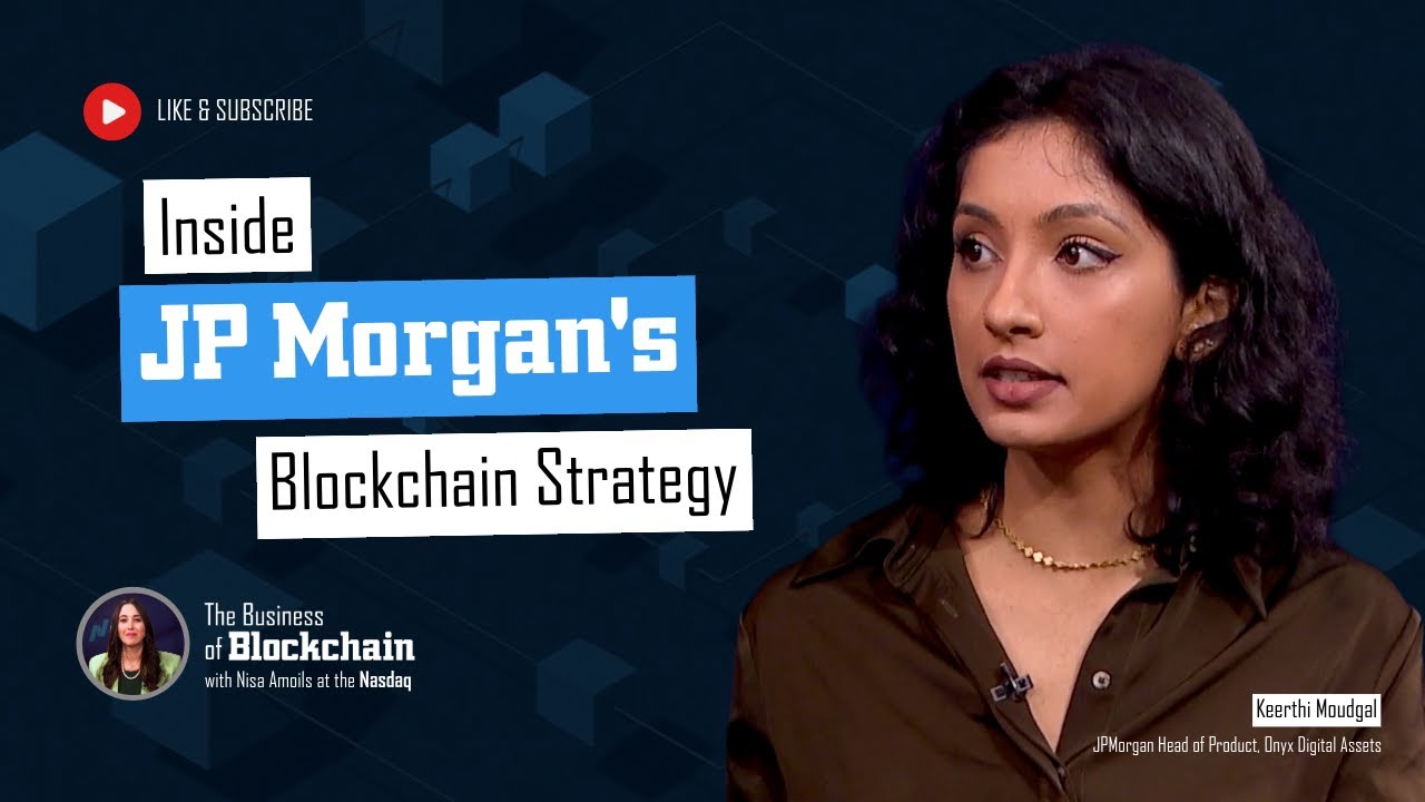 JPMorgan’s Onyx: How Tokenization Rewires Markets | Keerthi Moudgal at Nasdaq