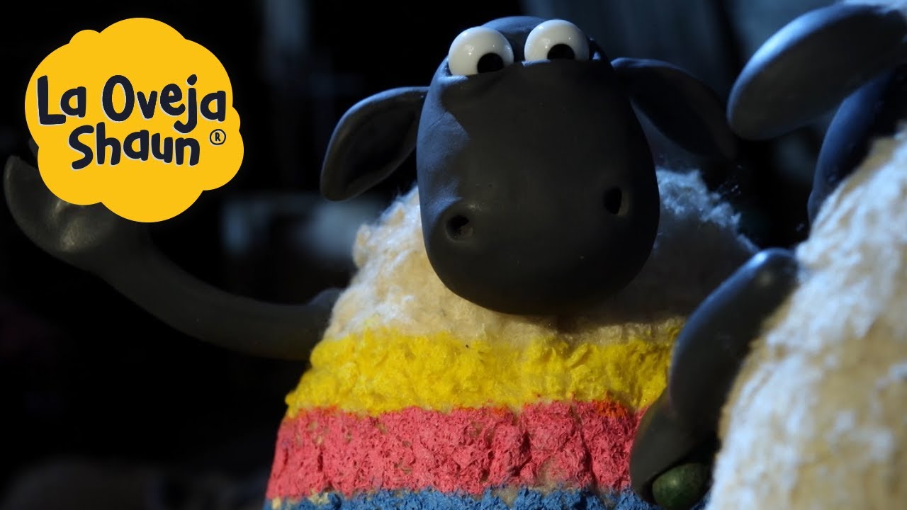 La Oveja Shaun 🐑 ¡Pintura! 🐑 Dibujos animados para niños