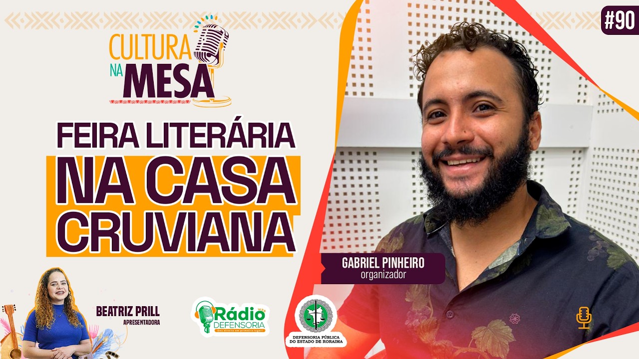1ª ‘Feira Literária’ da Casa Cruviana reúne escritores regionais | Cultura na Mesa #90