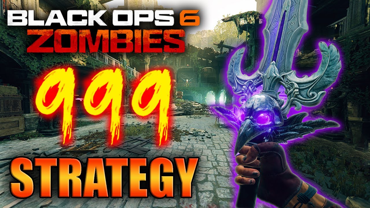 BLACK OPS 6 ZOMBIES CITADELLE DES MORTS ROUND 999 WORLD RECORD HIGHEST ROUND BEST STRATEGY GUIDE!