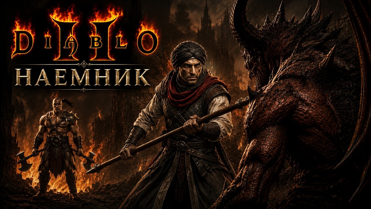 Diablo II, но билд через наёмника