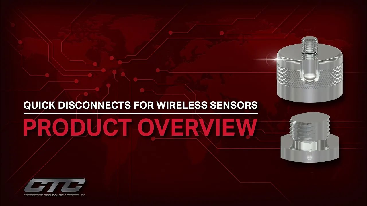 Quick Disconnects for Wireless Triaxial Accelerometers | CTC