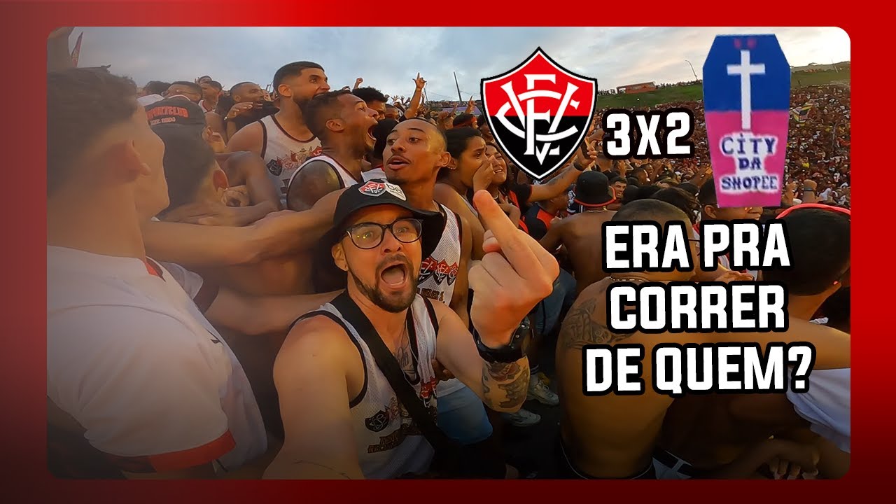 Vitória 3x2 City da Shopee | CORRA DO BARRADÃO  😂🐠