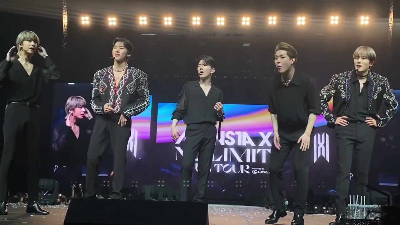 MONSTA X Intro / All Ments [No Limit US Tour] Sunrise 6.1.22 [Fancam]