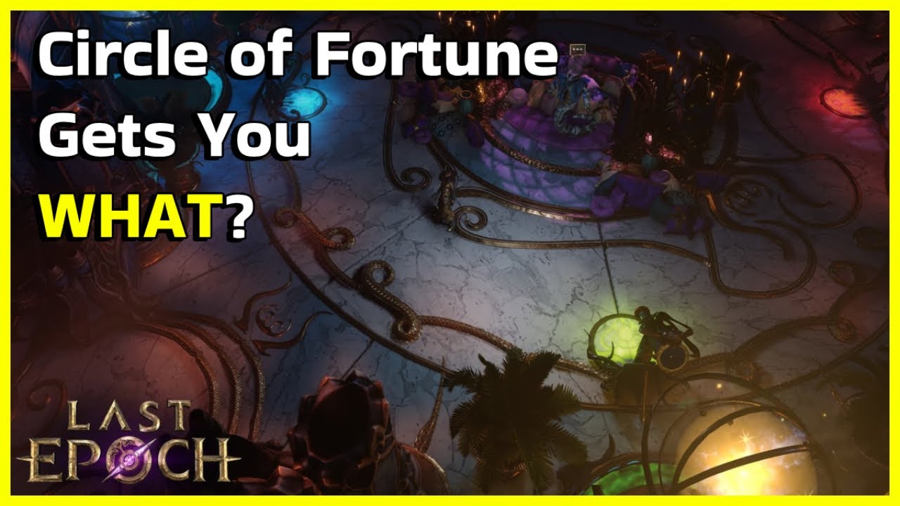Last Epoch 1.0: Insane Early Trick w/ Circle of Fortune!
