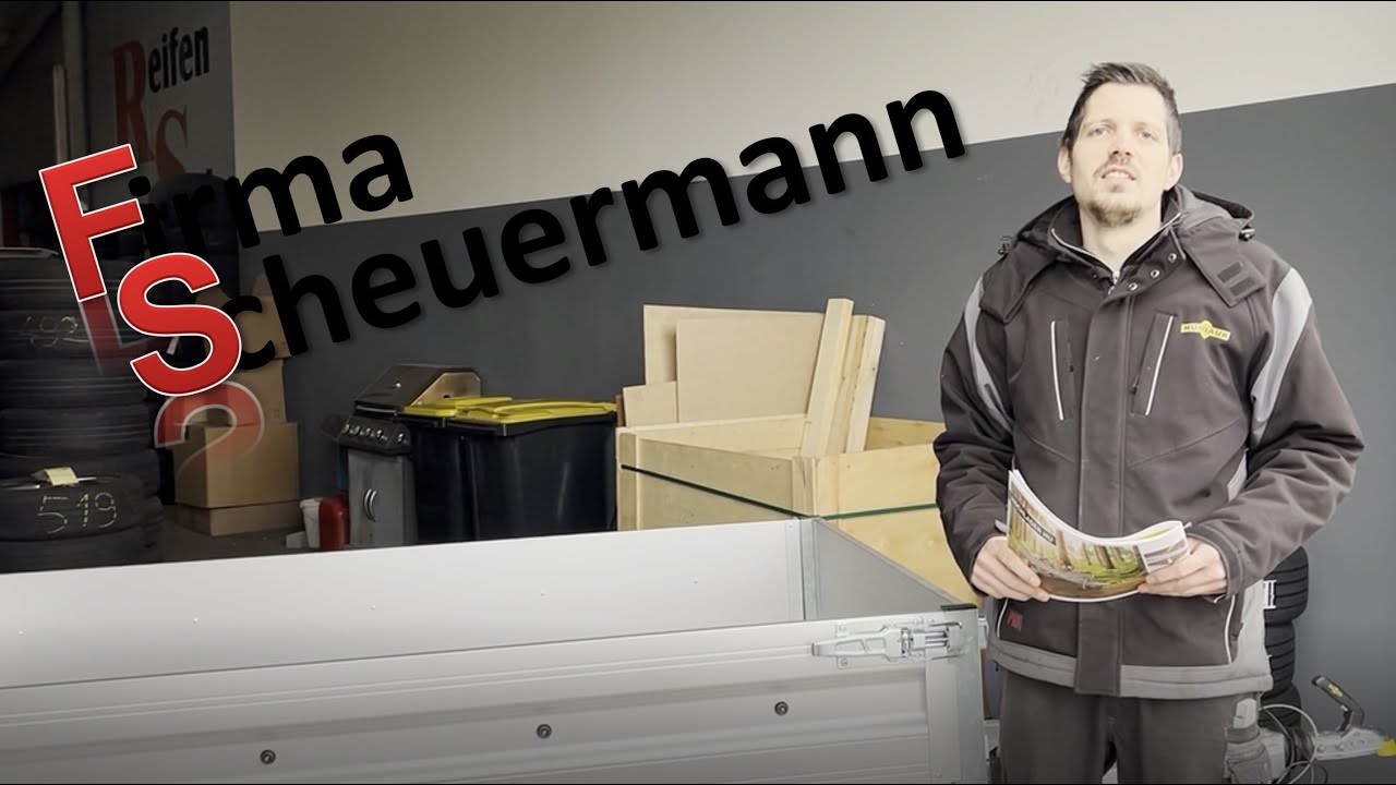 Humbaur  HU132314, 1,3 t - Hochlader Anhänger - Vorstellung / Test - Der robuste Anhänger!