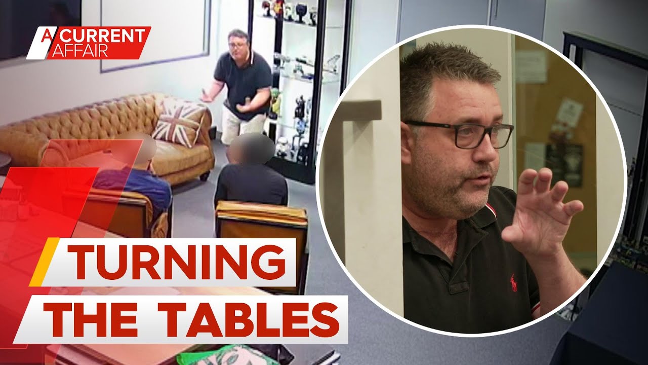 Furniture king exposed by his own security footage | A Current Affair