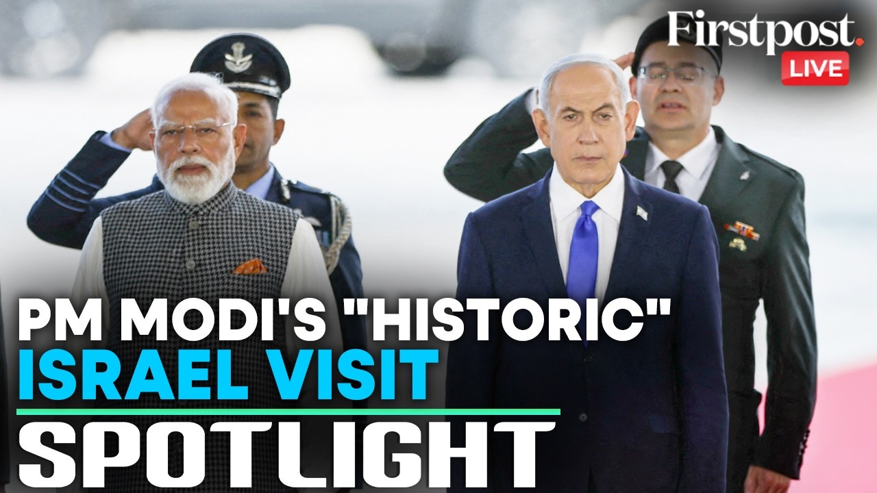PM Modi in Israel LIVE: Netanyahu Rolls Out Red Carpet With Focus on Defence, Trade  | Spotlight