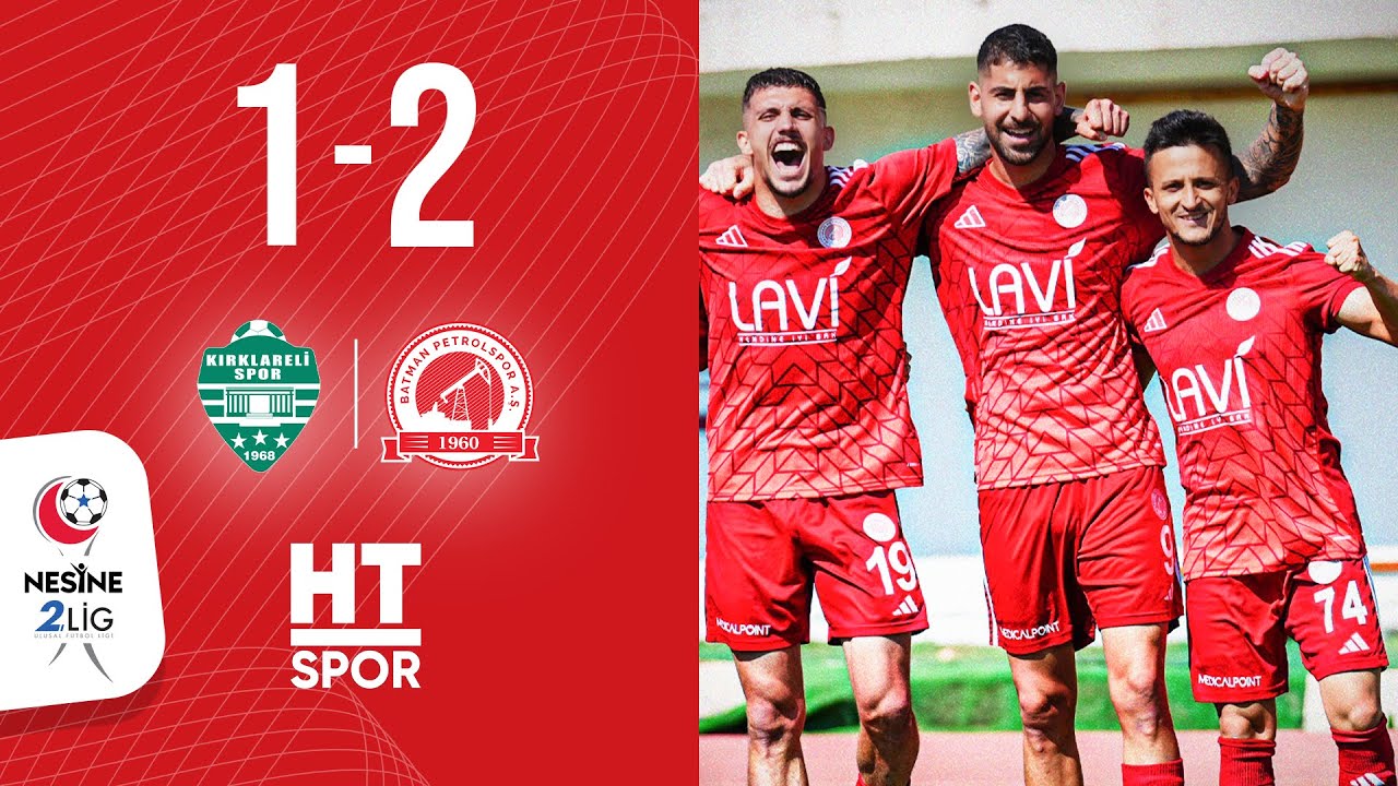 Kırklarelispor 1 - 2 Batman Petrol Spor (33. Hafta)