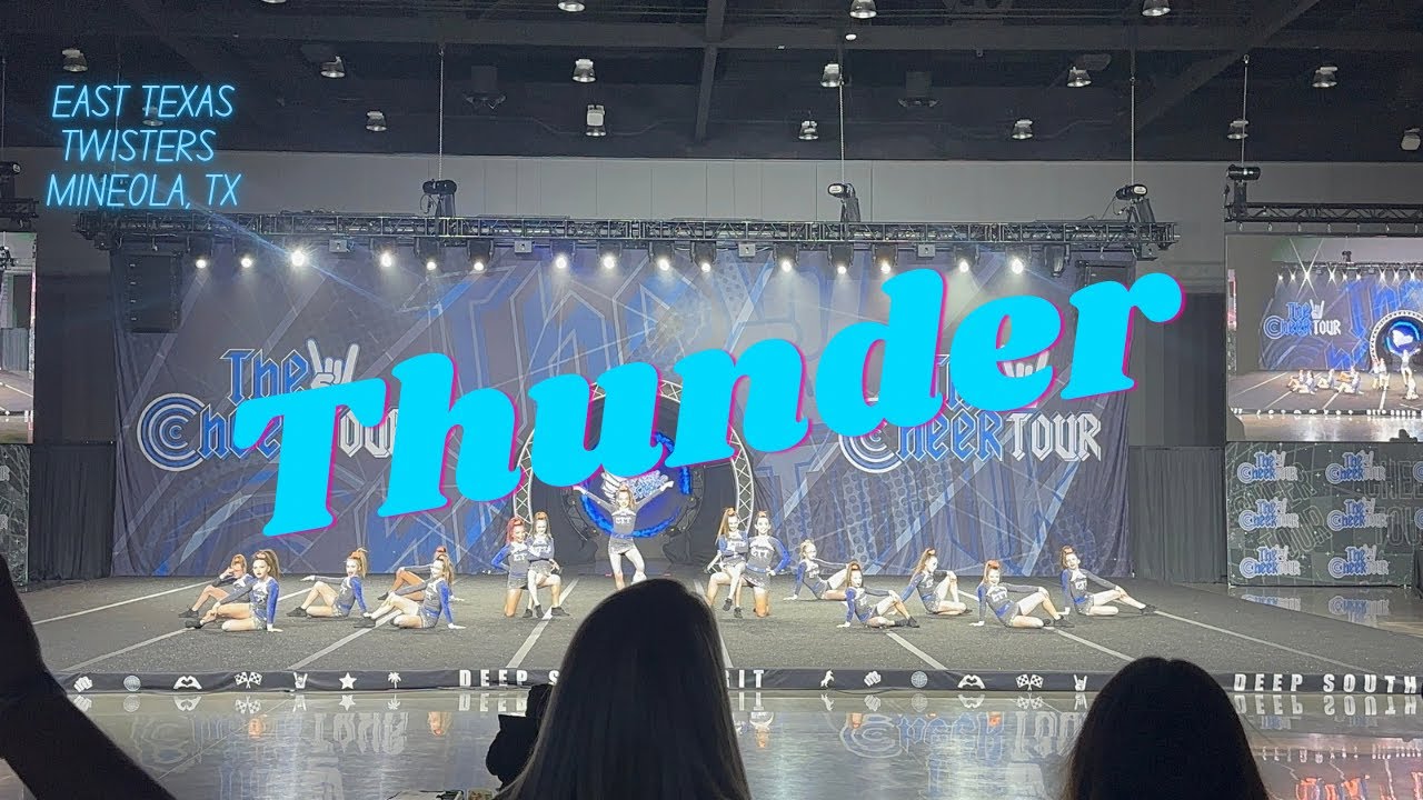 East Texas Twisters (Thunder) Oklahoma City The Cheer Tour Feb. 28, 2026