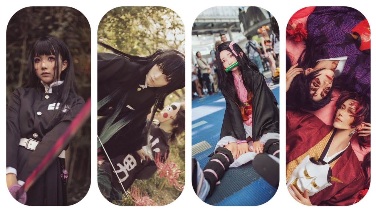[ Tik Tok Kimetsu no Yaiba Cosplay ] #7 - Hai anh cúp đi diệt quỷ để đi xem Oiran :))