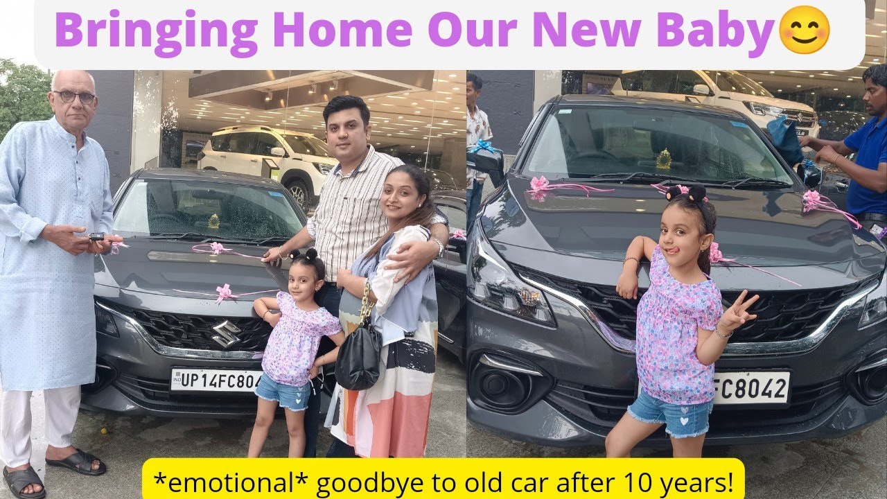 Our New Car Delivery Vlog 🚗😊 I Maruti Nexa Baleno Zeta 2022 New Model I I Baleno Delivery Video
