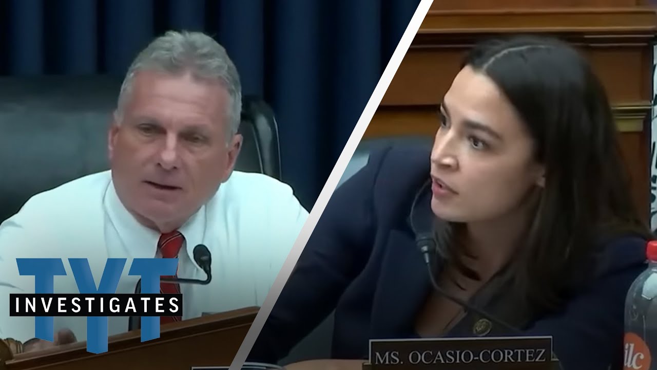 AOC REFUSED To YIELD To MAGA Clown