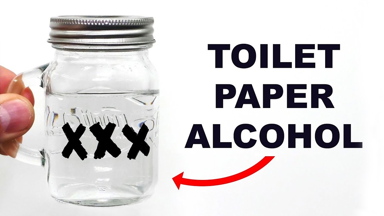 Making toilet paper moonshine