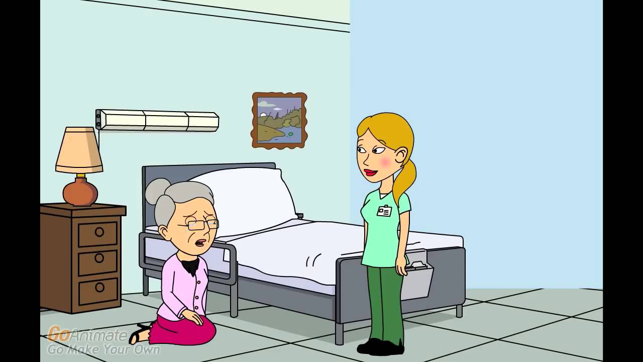 English for Carers:  Resident has a Fall