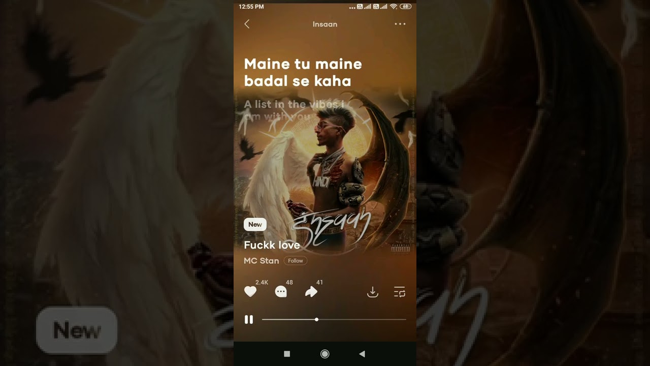 Fuckk love lyrics mc stan#mcstan #rap #insaan #leaked #lyrics #album#mcstan