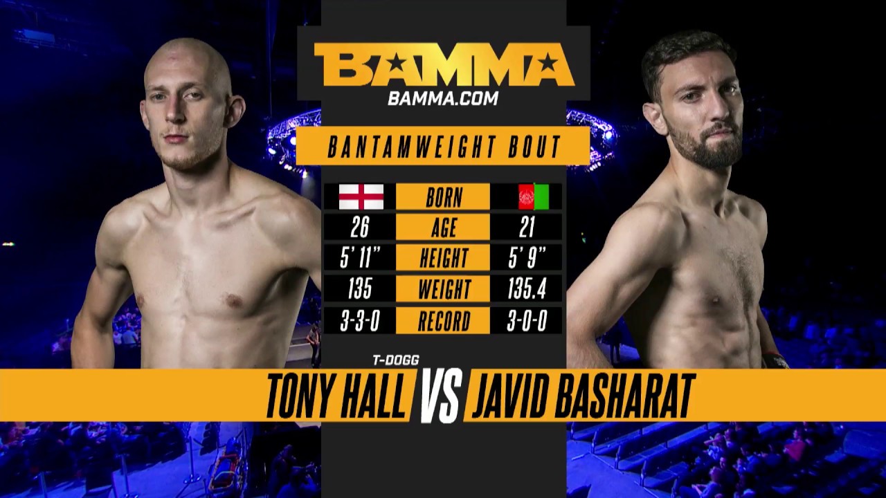 BAMMA 31: Tony Hall vs Javid Basharat