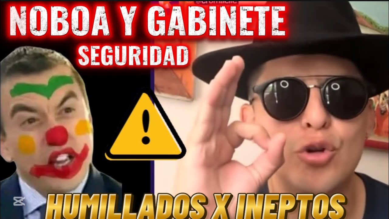 CHOCHOLOGO HUMILLA A NOBOA Y SU GOBIERNO 