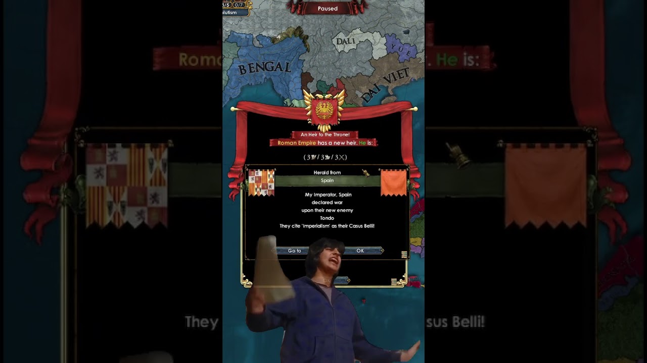 A NEW HEIR FOR THE ROMAN EMPIRE  #eu4 #europauniversalis4